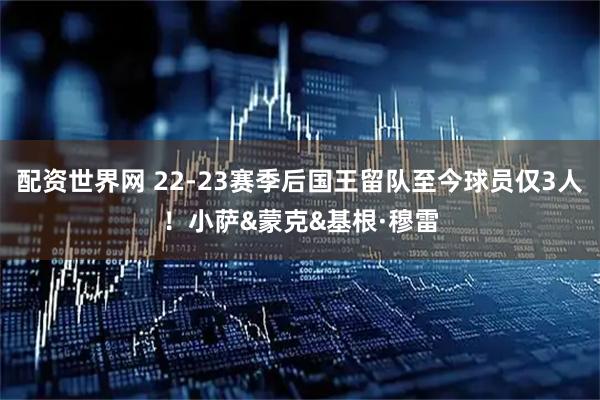 配资世界网 22-23赛季后国王留队至今球员仅3人！小萨&蒙克&基根·穆雷