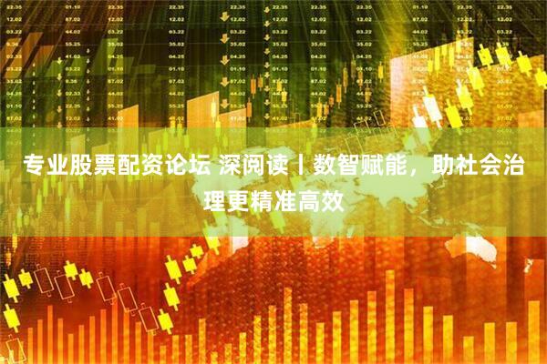 专业股票配资论坛 深阅读丨数智赋能，助社会治理更精准高效